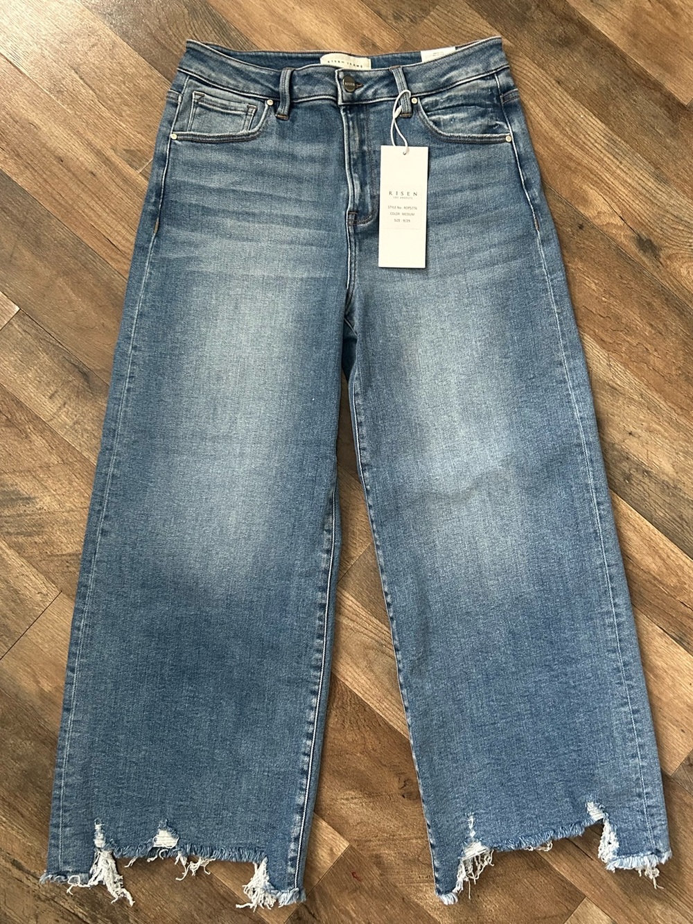 Risen high rise cropped jeans - Picture 4 of 7
